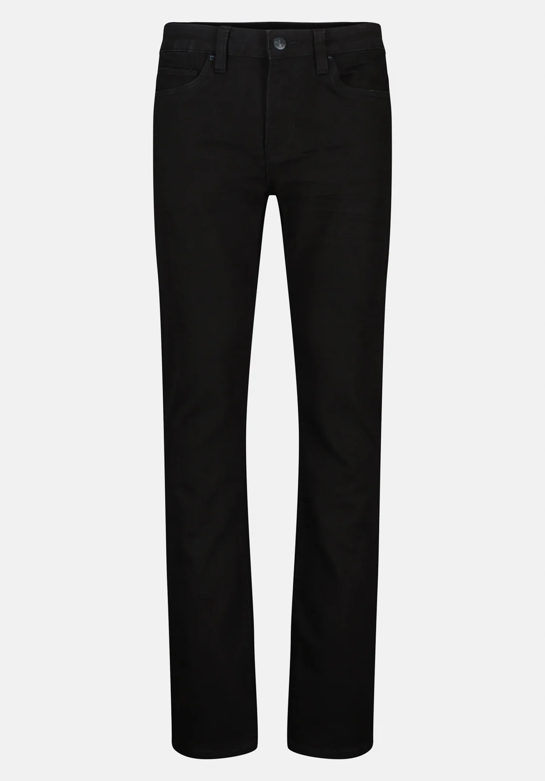 Slim Ash Men's Jeans, Black Coated - BM22047 - Image 5