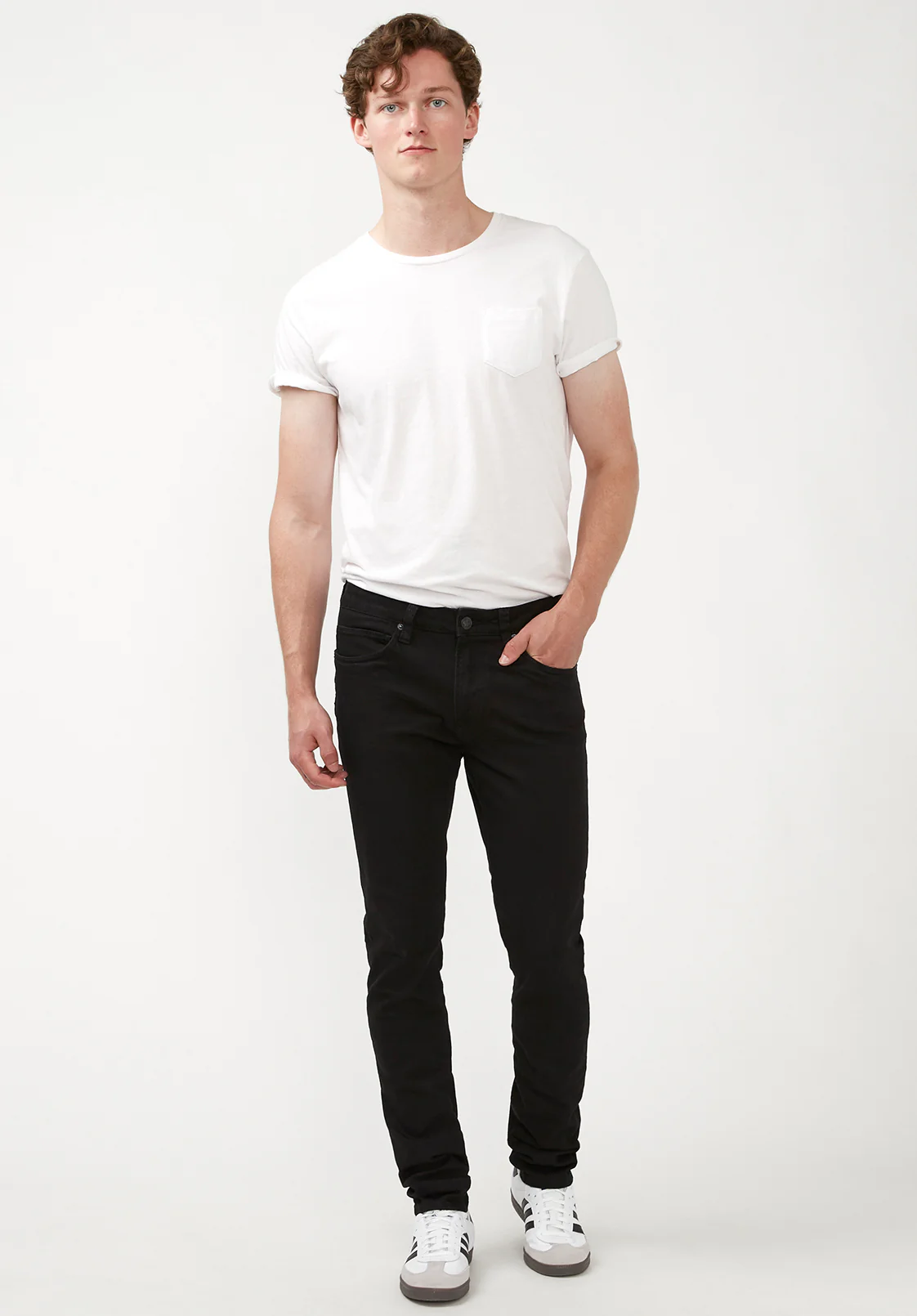 Skinny Max Men's Jeans in Midnight Wax Black - BM16780 - Image 4