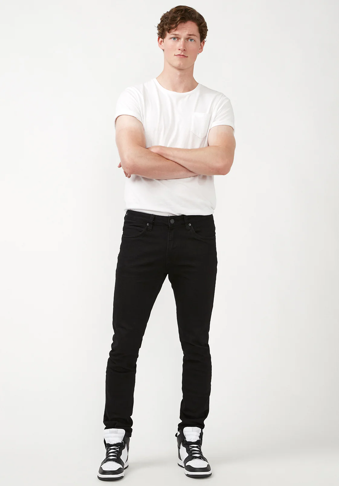 Skinny Max Men's Jeans in Midnight Wax Black - BM16780 - Image 5