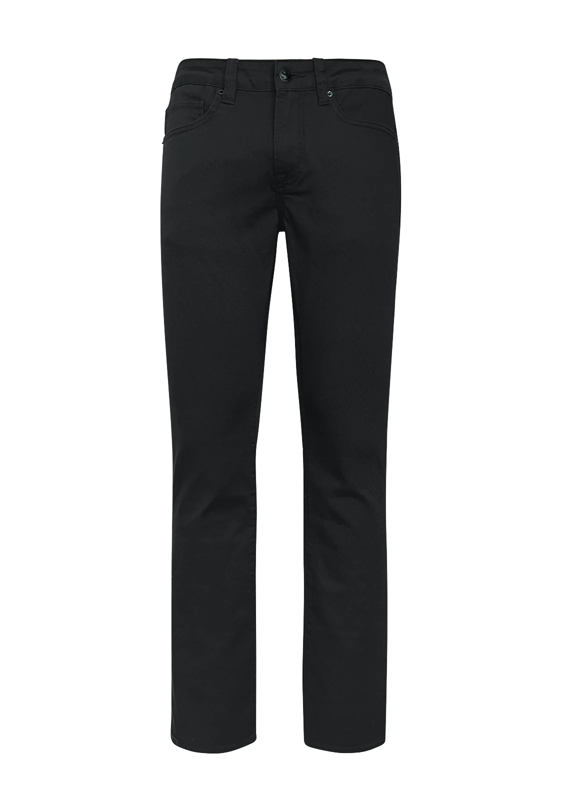 Straight Six Men's Twill Pants in Authentic Black - BM16083 - Image 7